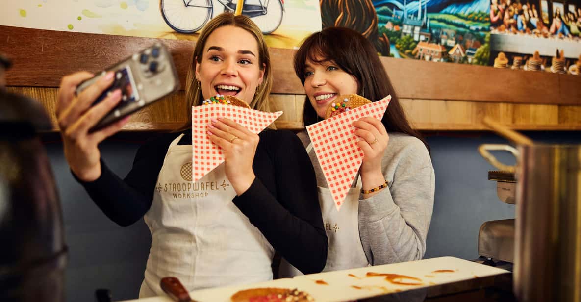Afbeelding 12 van Amsterdam: Workshop stroopwafels maken