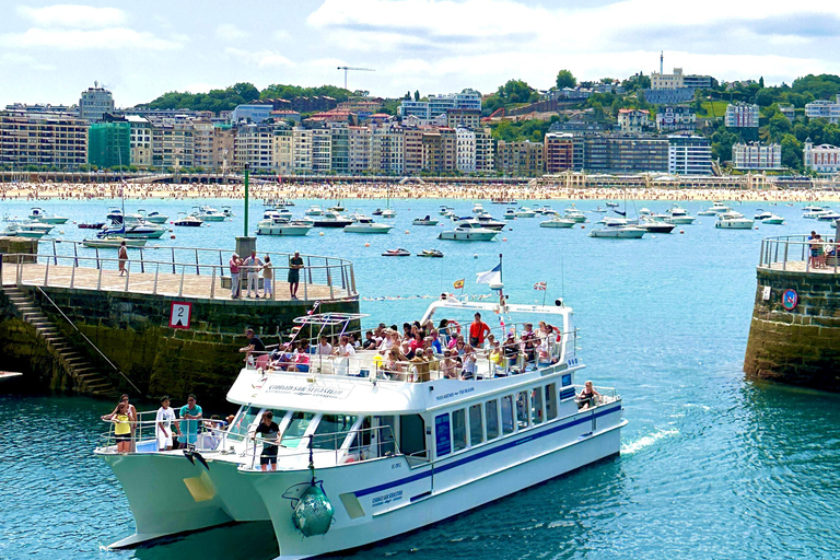 San Sebastián: Katamarantur med panoramautsikt över bukten och kusten