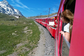 From Milan: Bernina Train, Swiss Alps & St. Moritz Day Trip