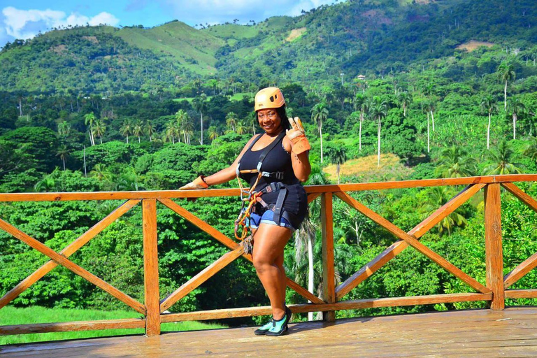 Punta Cana : Safari en tyrolienne, buggy et équitation