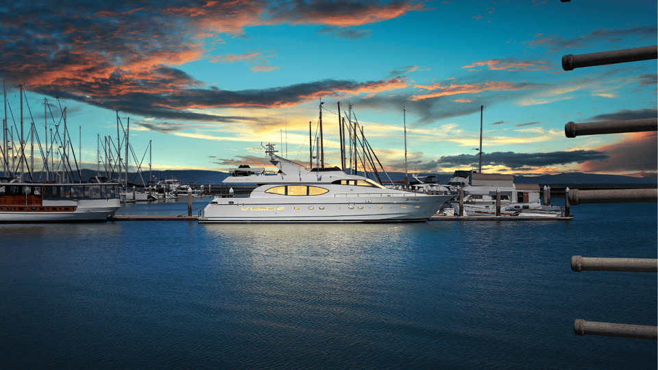 Alameda: Bay Area Super Yacht Dining Experience image 1