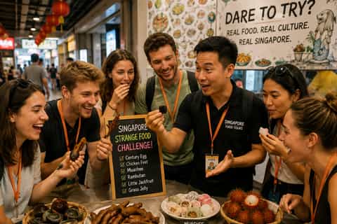 Singapore: Food Travel+Strange Food Challenge & Food Mania - Image 3