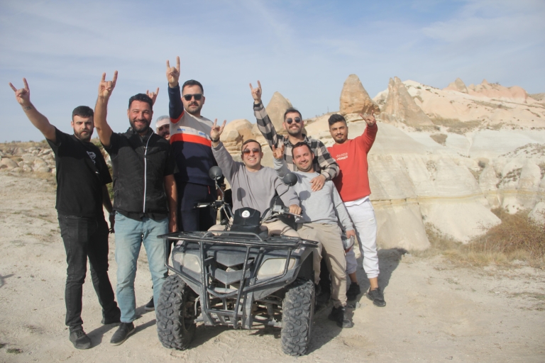 Cappadocia: Sunrise and Sunset Tours by ATV Cappadocia: Landscape & Local History Guided ATV Trail Tour