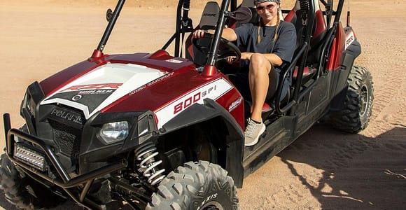 Sharm El Sheikh: Polaris Buggy & Camel Ride & Pickup
