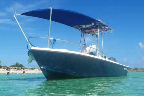 Saint-Martin: Private boat trip with skipper