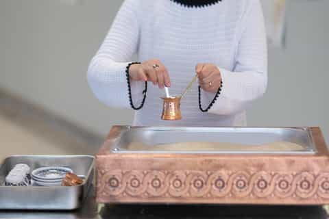 Istanbul : atelier de café turc et bendir Rumi à Sainte-Sophie