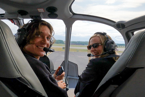 Stockholm Helicopter Tour with Lunch at Grinda