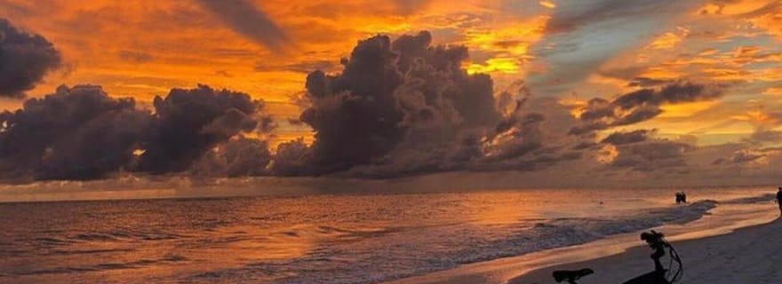 Sarasota : Tour du coucher de soleil en vélo électrique à Siesta Key