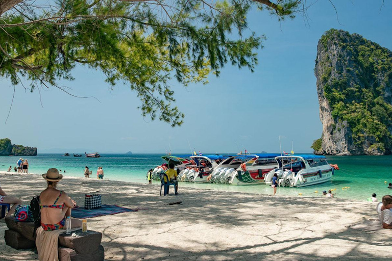 Krabi: 4 isole e il mare separato di Krabi Tour in barca a coda lunga