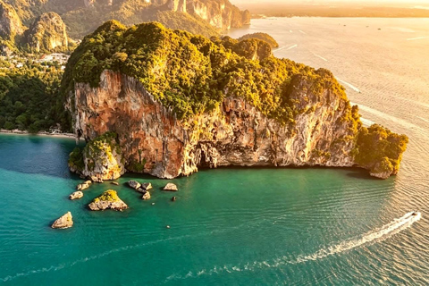 Hong Islands, Emerald Lagoon & 360° Viewpoint Day Tour Longtail Boat (Scenic & Relaxed Experience)