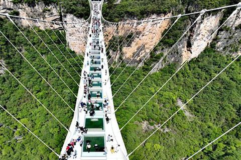 Zhangjiajie: Grand Canyon Glass Bridge Half Day Tour