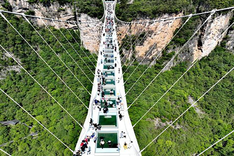 Zhangjiajie: Grand Canyon Glass Bridge Half Day Tour