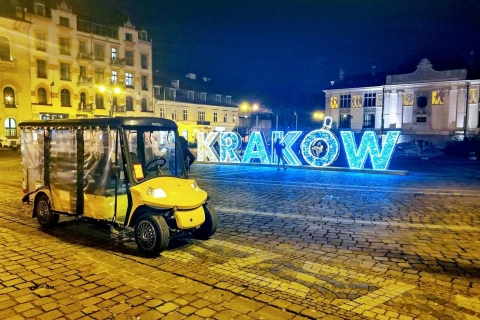 Cracovie : vieille ville en voiturette de golf, Wawel et mine de sel de Wieliczka