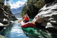 Queenstown, Dart River Canoe et Jet Boat Paradise Voyage d'une journée - Hizvo