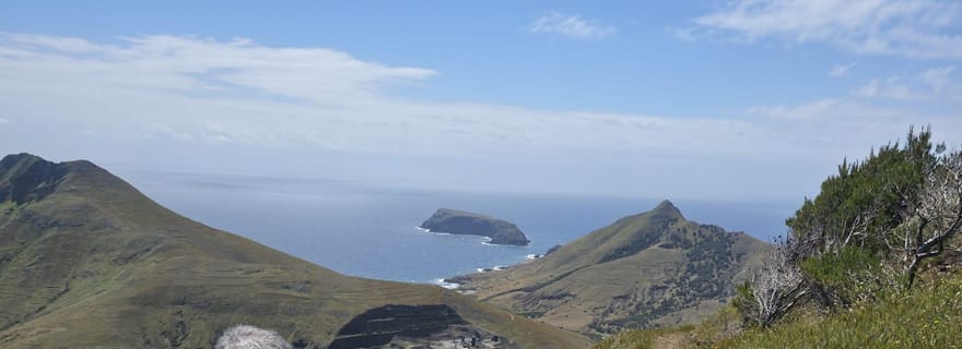 Île de Porto Santo : sentier panoramique du Pico do Facho