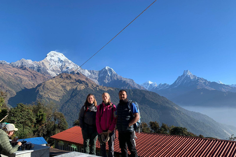 Pokhara: Excursión de 5 días a Annapurna Poon Hill y Chitwan