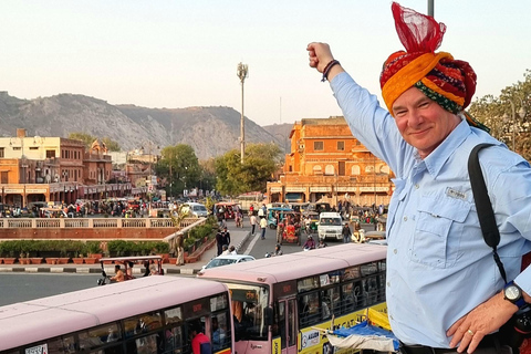 Jaipur : La magie du crépuscule de la ville rose - Visite à pied du patrimoineJaipur :Pvt. Magie du crépuscule de la ville rose - visite à pied du patrimoine