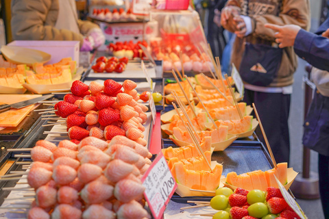 Tokyo: Tour panoramico del mercato del pesce di Tsukiji e dei frutti di mareTokyo: giro turistico e frutti di mare del mercato del pesce di Tsukiji