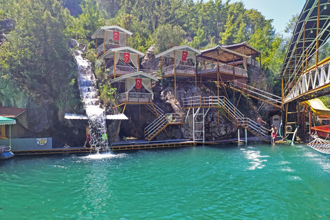 Alanya: Tour d&#039;avventura della grotta di Dim e del fiume DimçayTrasferimenti dagli hotel di Alanya