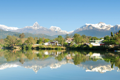 Z Katmandu: 3-dniowa wycieczka do Pokhary z rejsem łodzią po jeziorze Phewa