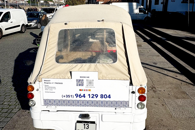 Tuk-tuk Tour of Porto's Major Landmarks Tuk Tuk 2 Cities