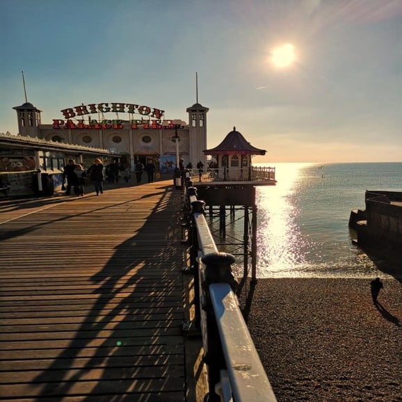 Ab London: Private Tagestour zu den Seven Sisters Cliffs und nach Brighton