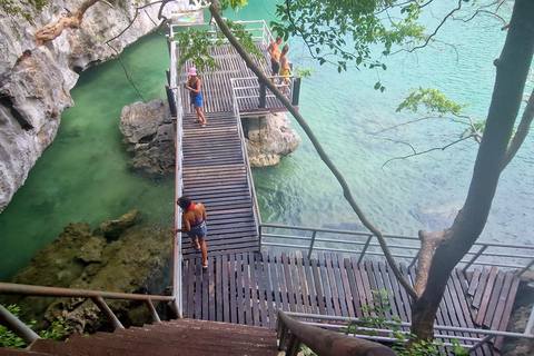 Koh Pha Ngan: Day Tour Ang Thong with Kayak, Snorkel & Lunch Option 1: Hotel Pick up in Koh Pha Ngan