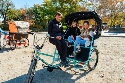 NYC: Geführte Central Park Private Pedicab TourGOLD - 1,5-stündige Tour