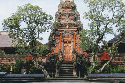 Tour privato della foresta delle scimmie di Ubud, dei campi di riso e dell&#039;altalena feliceTour privato di Ubud (biglietto d&#039;ingresso non incluso)