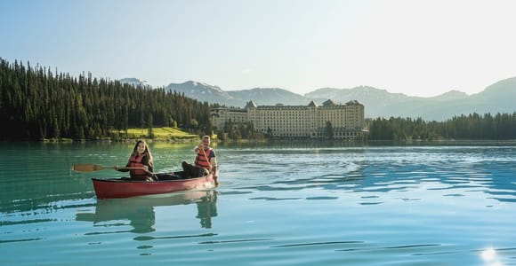 Emerald Lake, Lake Louise Johnston Canyon & Banff Tour