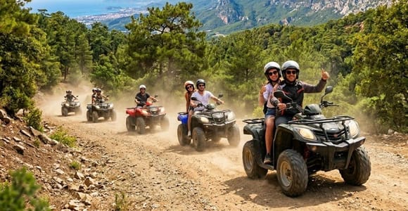 From Antalya/Side/Kemer: Half-Day Quad ( ATV ) Safari Tour