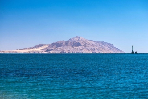 Sharm El Sheikh: Wycieczka łodzią na wyspę Tiran z prywatnym transferem