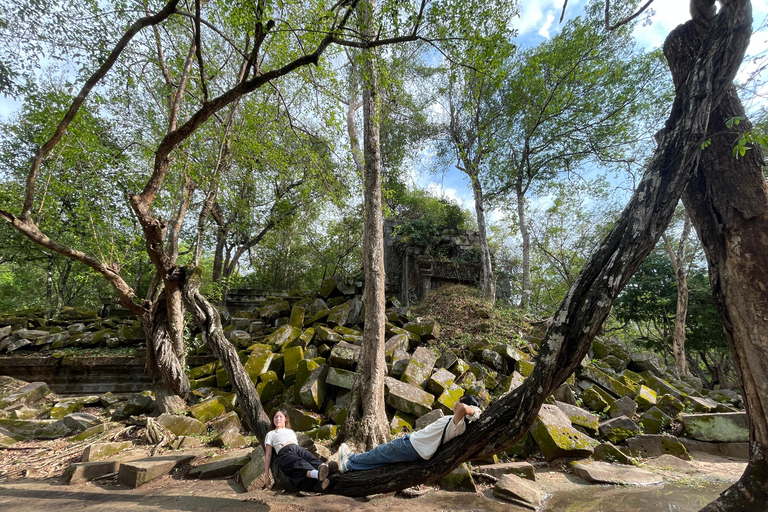 Beng Mealea Tour with Hotel or Airport Transfer Airport Pickup, Beng Mealea & Hotel Drop-off (Private)