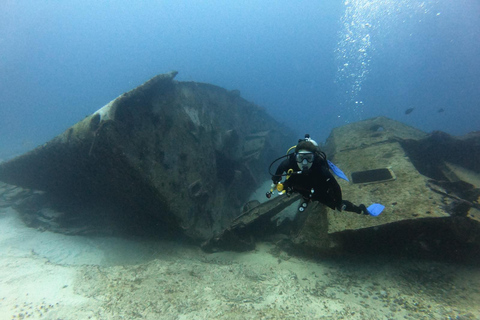 Cancun 2 Dives Shipwreck C55 or C58 & Reef -Certified Divers