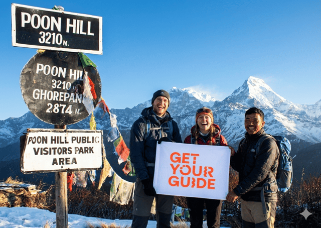 Pokhara: 2 Day Ghorepani & Poon Hill Private Trekking