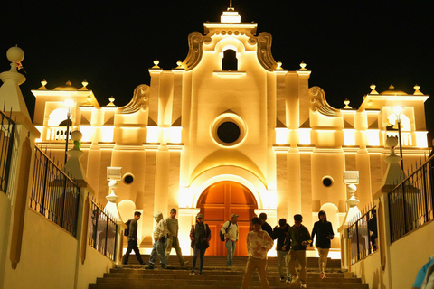 TOUR VILLAGES FLOWER ROUTE-RAINBOW TOBOGGANING AND LAKE COATEPEQUE