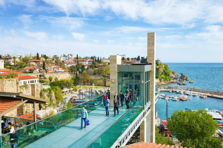 Antalya: Luxury Old City Tour w/ Waterfall, Boat, Cable Car Luxury Old City Tour with Waterfall and Boat Ride
