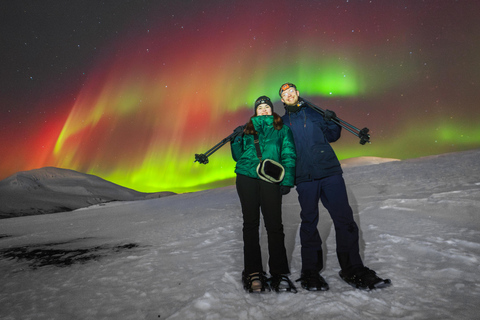 From Tromsø: Evening Fjellheisen Snowshoe Hike and Cable Car