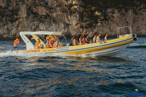 Dubrovnik: Tour pomeridiano in motoscafo della Grotta Azzurra con bevande