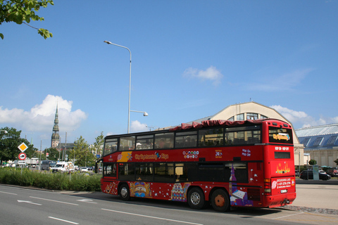 Riga: City Sightseeing Hop-On Hop-Off Bus Tour 24-Hour Ticket
