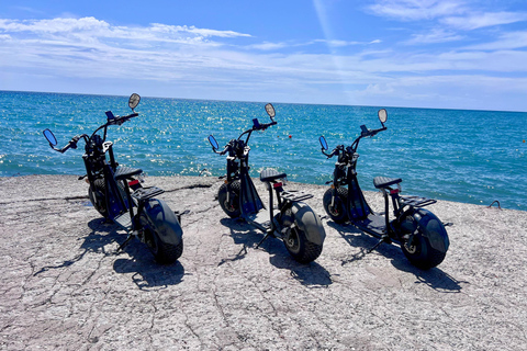 Santorini: Around the Island by Electric Bike Santorini: Around the Island by e-scooter