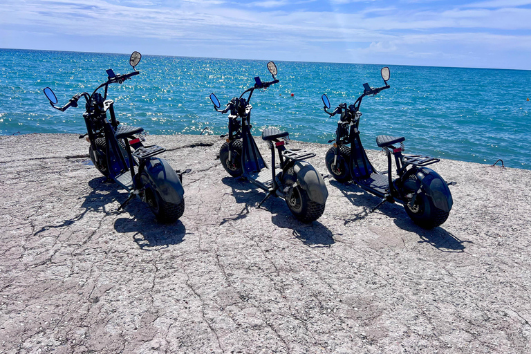 Santorini: Around the Island by Electric Bike Santorini: Around the Island by e-scooter