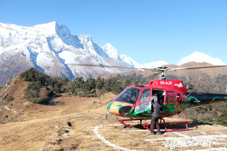 Everest Basiskamp Helikopter Gedeelde Tour