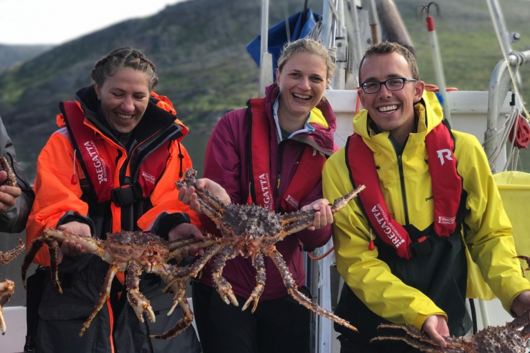 Honningsvåg : Safari en quad au Cap Nord avec crabes royauxQuad Northcape et crabe royal de Honningsvåg