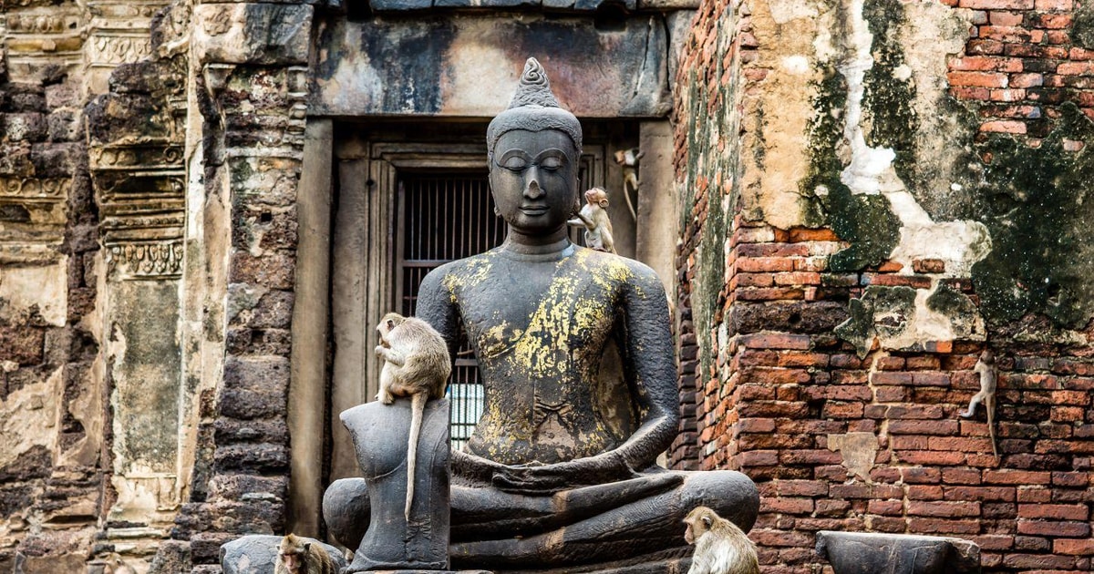 Excursión al Templo de los Monos de Lopburi y a la Ciudad Vieja de ...