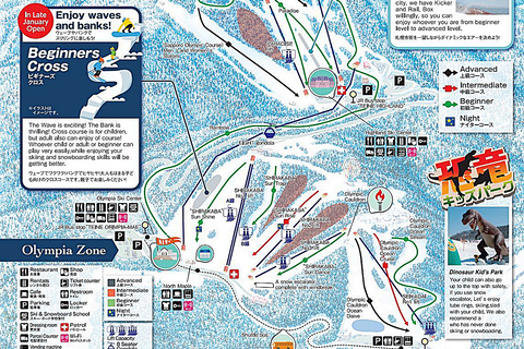 Sapporo: Ski Day Trip, Lesson & Pass, Teine Kokusai Moiwa Route B: Sapporo Kokusai, the snow mountain.