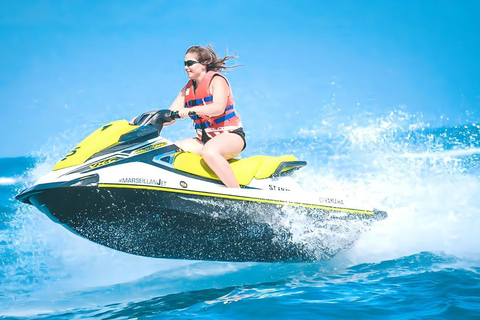 Phuket: Jet Ski Tour to 6/9 Islands with Lunch & Transfers 6-Island Jet Ski AM Tour - YAMAHA 1,100cc (Not Transfer)