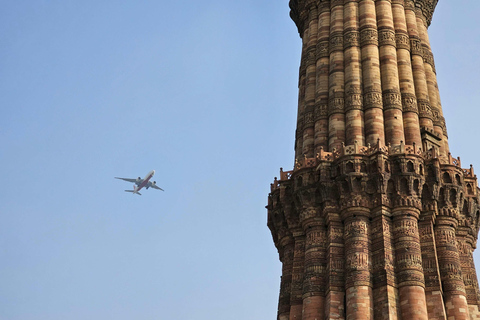 Qutub Minar Complex Halvdagsutflykt med guidePrivat tur för indiska turister