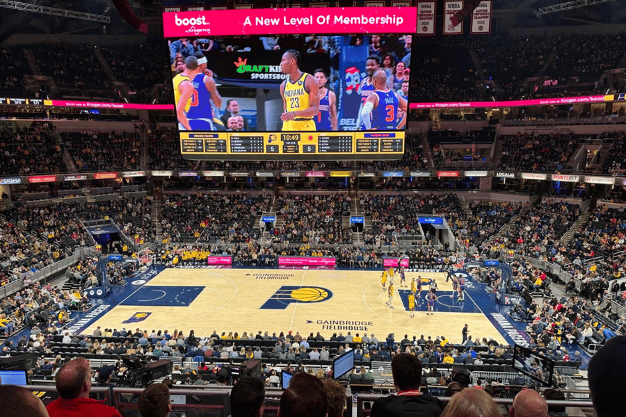 Indianapolis: Indiana Pacers Basketball Spiel Ticket. Foto: GetYourGuide Indianapolis: Indiana Pacers Basketball Spiel Ticket. Foto: GetYourGuide