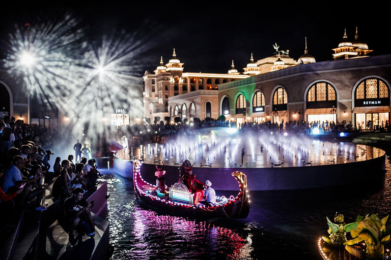 Från sidan: Land Of Legends Night Show med transfer